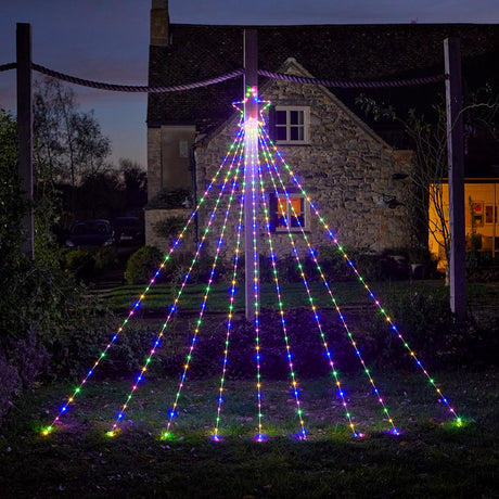 Shooting Star Light Outdoor Christmas Decoration