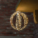 30cm Hanging Globe LED Outdoor Christmas Decoration