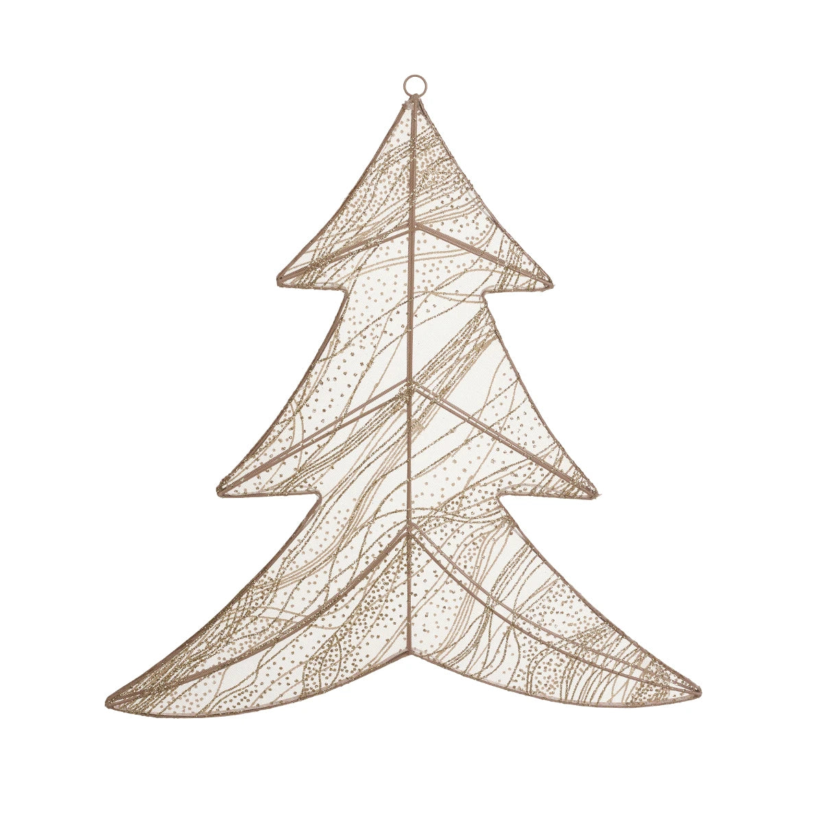 55cm Outdoor Christmas Tree Silhouette Light Warm White LEDs