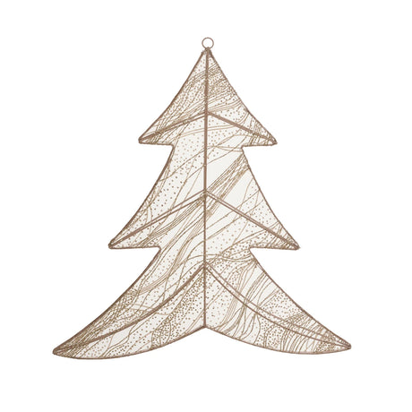 55cm Outdoor Christmas Tree Silhouette Light Warm White LEDs