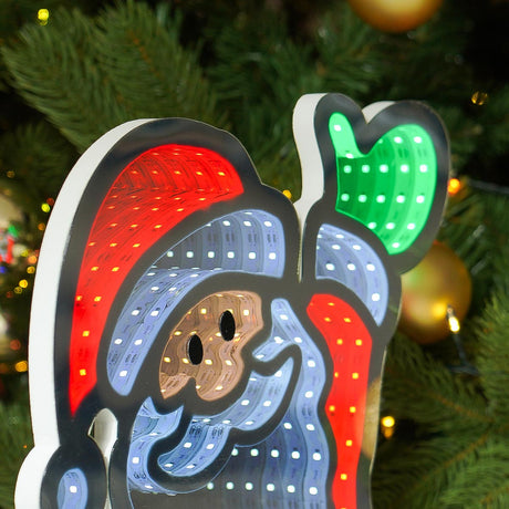 60cm Infinity Christmas Light Santa