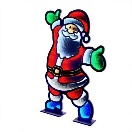 60cm Infinity Christmas Light Santa