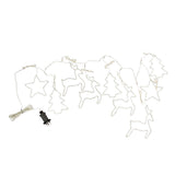 1.2m Festive Characters Micro LED Christmas Window Light