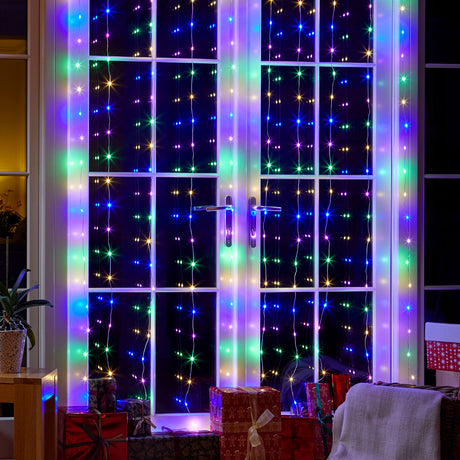 2m x 1.6m Micro LED Wire Curtain Light