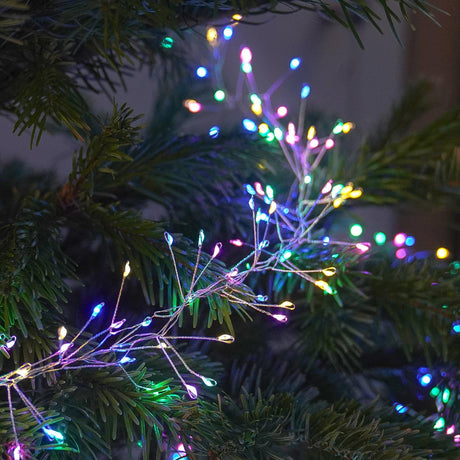 800 LED Outdoor Christmas Cluster Lights for Door Frame 5.5m