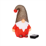 30cm Acrylic Christmas Gonk LED Battery Outdoor Figure
