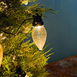 3.8m Pinecone LED Outdoor Christmas String Lights