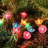 Traditional Pickwick Multi Coloured LED Outdoor Christmas Tree Fairy Lights