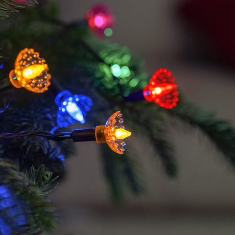 Traditional Pickwick Multi Coloured LED Outdoor Christmas Tree Fairy Lights
