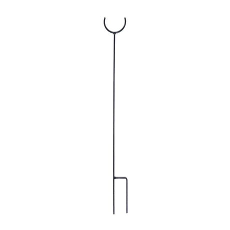 Black Metal Hook String Light Poles, Pack of 12