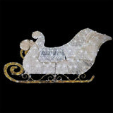 Outdoor Winter Wonderland Duo Bulb LED Santa Sleigh