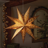 50cm Origami Battery LED Star Light Hanging Christmas Decoration
