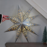 50cm Origami Battery LED Star Light Hanging Christmas Decoration
