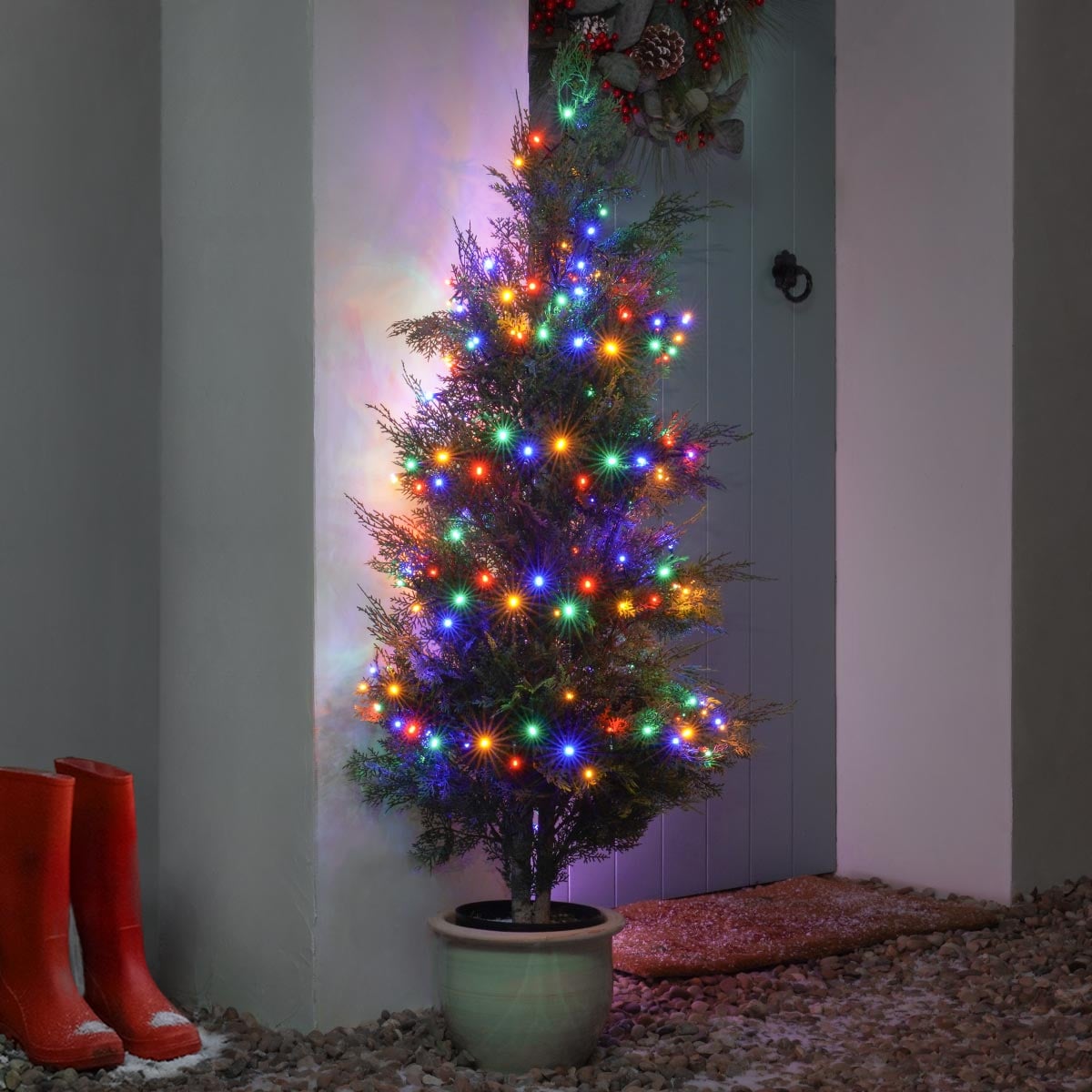 Outdoor Christmas Tree LED Fairy Lights