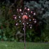 Venti Solar Wind Spinner Stake Light Colour Changing LED 1.3m