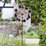 Venti Solar Wind Spinner Stake Light Colour Changing LED 1.3m