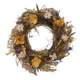 33cm Viola Whirl Spring Wreath