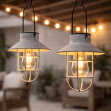 Fisherman Solar Hanging Lantern Filament Effect 21cm