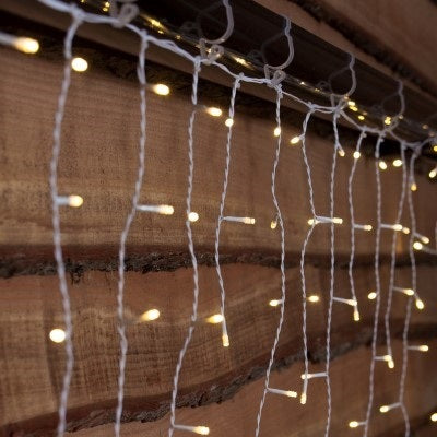 Outdoor Battery Multi Function LED Icicle Lights