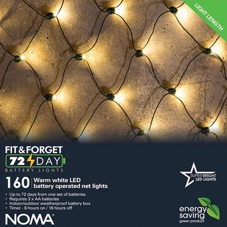 Outdoor Battery Multi Function Net lights