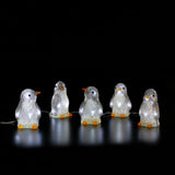 5 Acrylic Penguin on String Christmas Figure