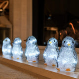 5 Acrylic Penguin on String Christmas Figure