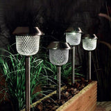 Solar Mesh Stake Lights, 4 Pack