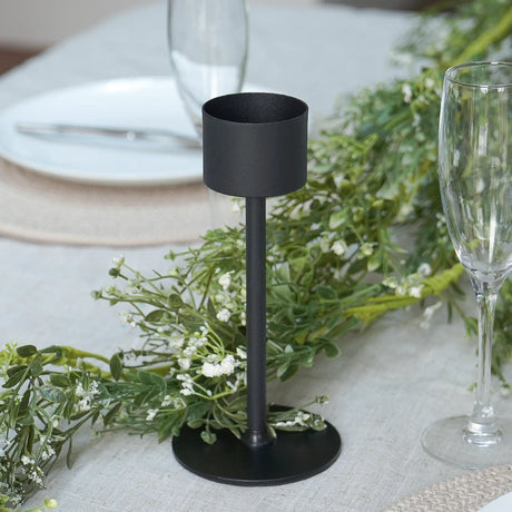 Ember™ Taper Ivory Candle and Holder