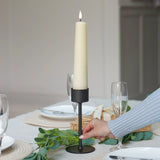 Black Metal Candle Holder for Ember™ Taper Candle 20.5cm