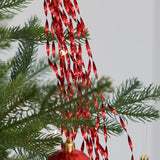 Light up Christmas Tinsel Tree Decoration Battery Operated