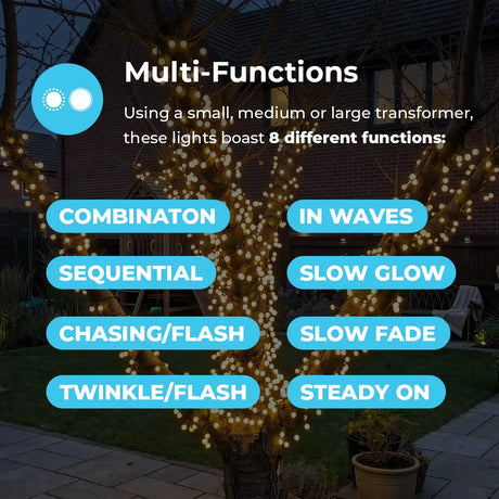 4m Cluster Berry Light with 240 LEDs