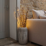7 Decorative Willow Twig Lights, 50 Warm White LEDs