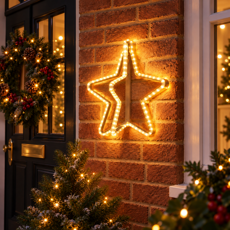 ConnectPro® Outdoor LED Christmas Star Silhouette Light