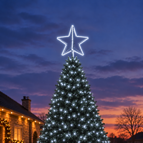 ConnectPro® 3D LED Outdoor Christmas Tree Star Topper