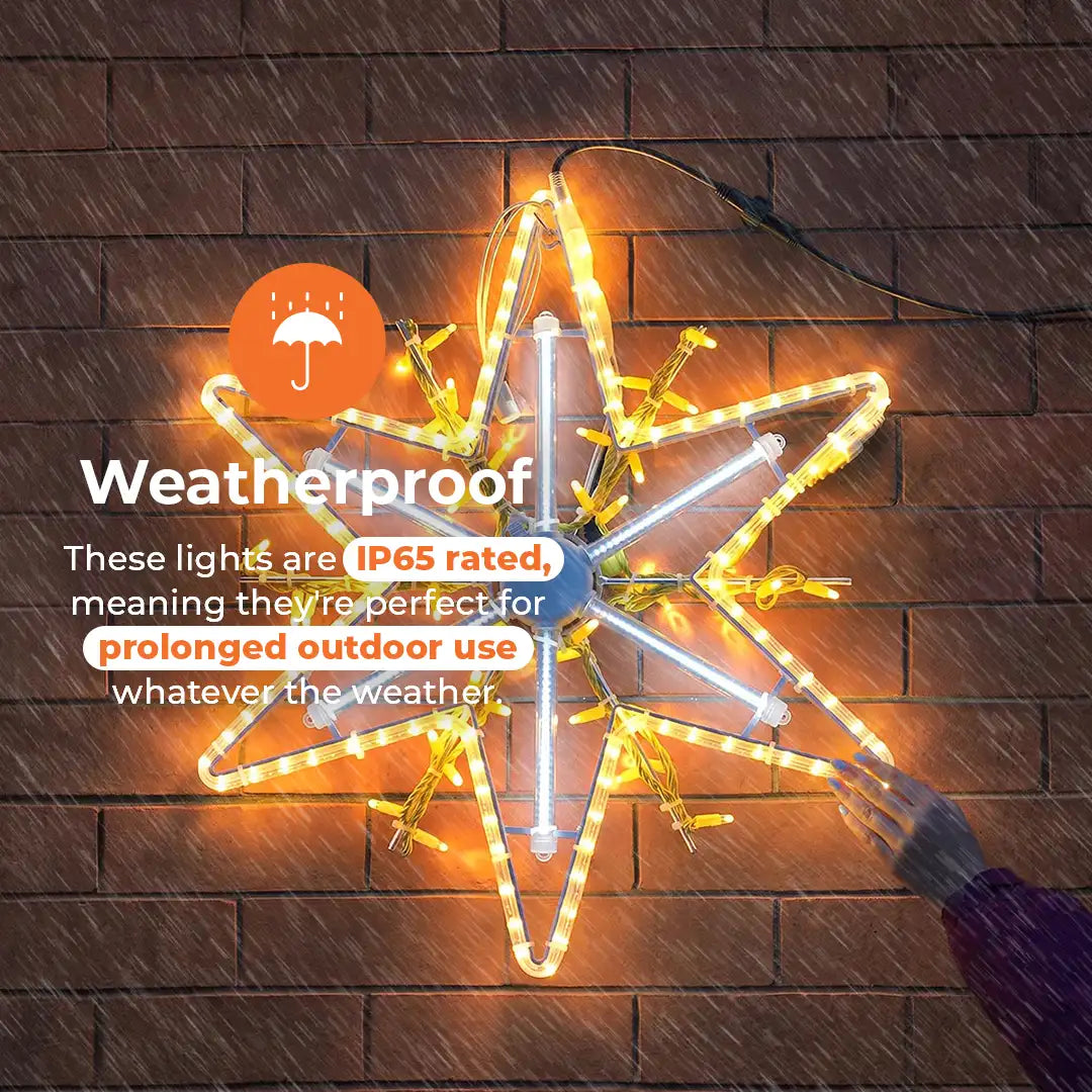 ConnectPro® 70cm Starburst Outdoor Christmas Silhouette Light