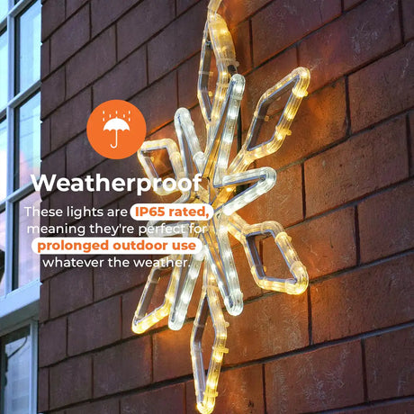 ConnectPro® 60cm Snowflake Outdoor Christmas Silhouette Light