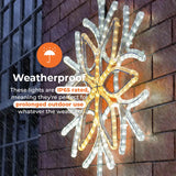 ConnectPro® 70cm Snowflake Outdoor Christmas Silhouette Light