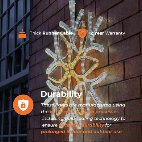 ConnectPro® 70cm Snowflake Outdoor Christmas Silhouette Light