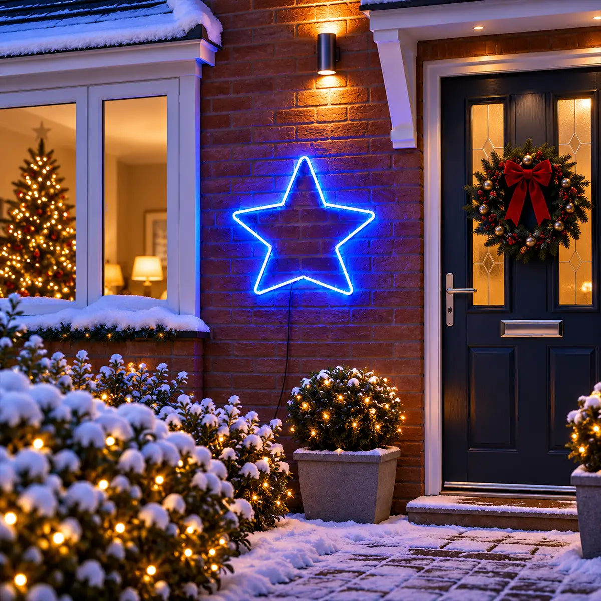 ConnectPro® 85cm LED Connectable Outdoor Neon Flex Star Light