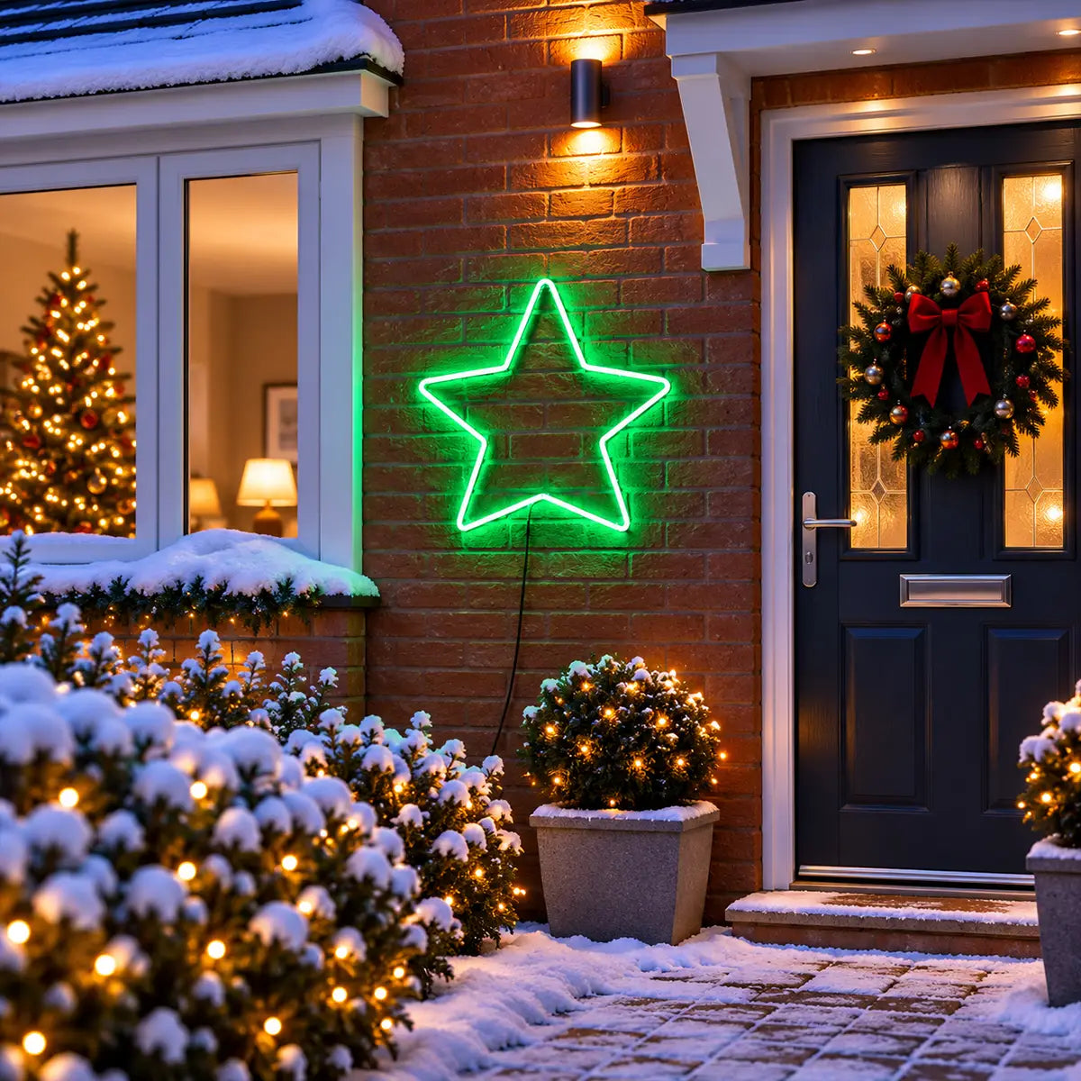 ConnectPro® 85cm LED Connectable Outdoor Neon Flex Star Light