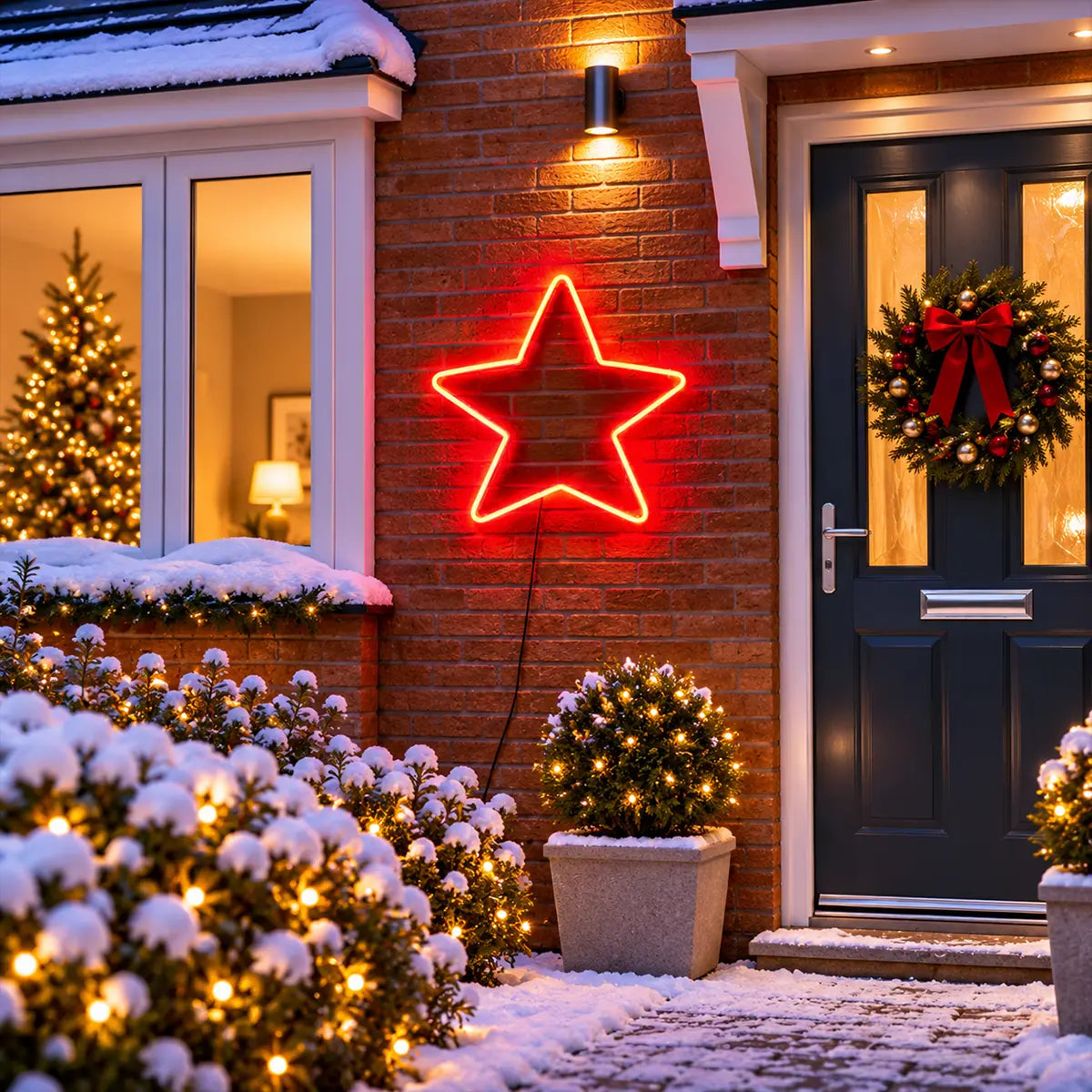 ConnectPro® 85cm LED Connectable Outdoor Neon Flex Star Light