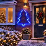 1.3m ConnectPro® Outdoor LED Neon Flex Christmas Tree Silhouette, Connectable