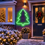 1.3m ConnectPro® Outdoor LED Neon Flex Christmas Tree Silhouette, Connectable