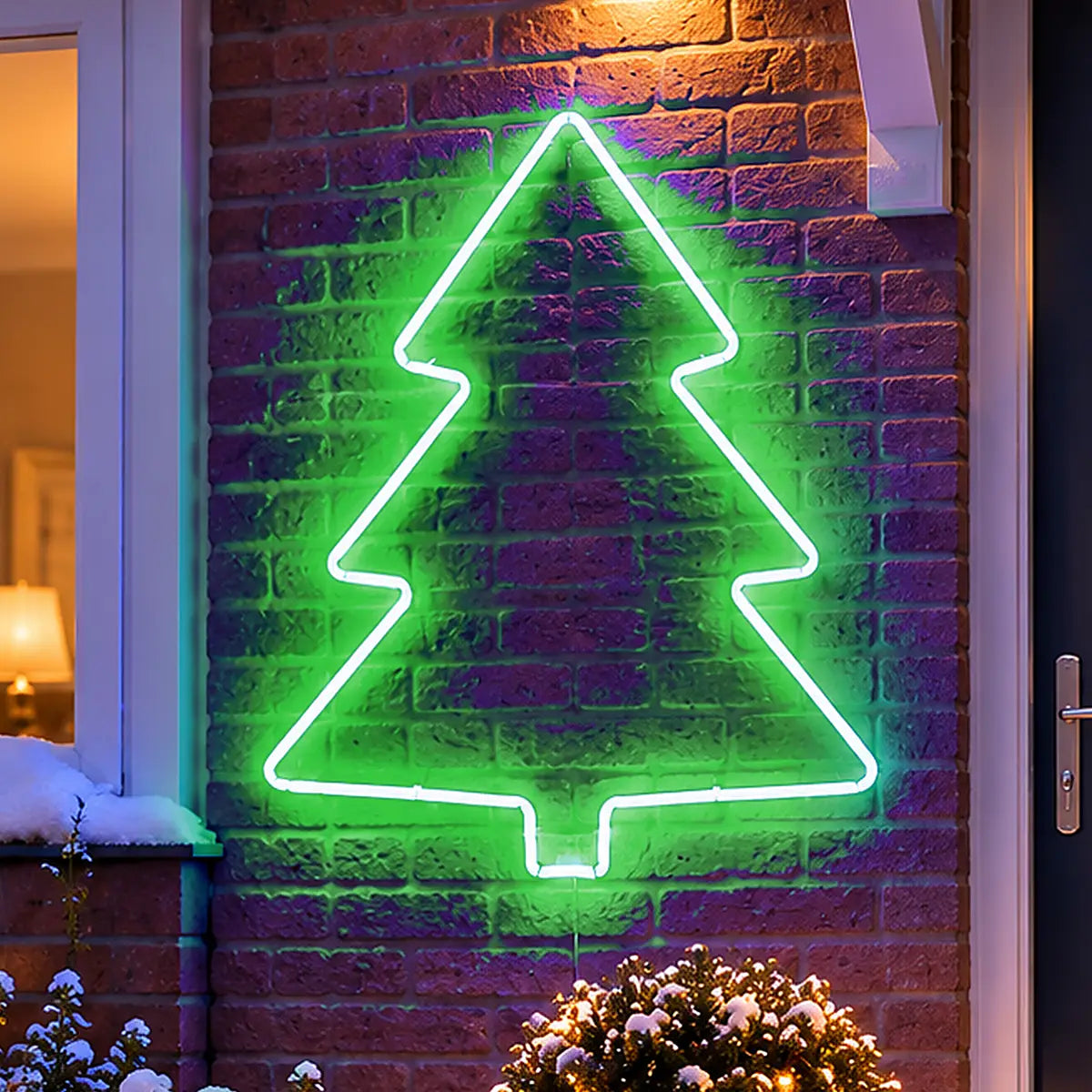 1.3m ConnectPro® Outdoor LED Neon Flex Christmas Tree Silhouette, Connectable