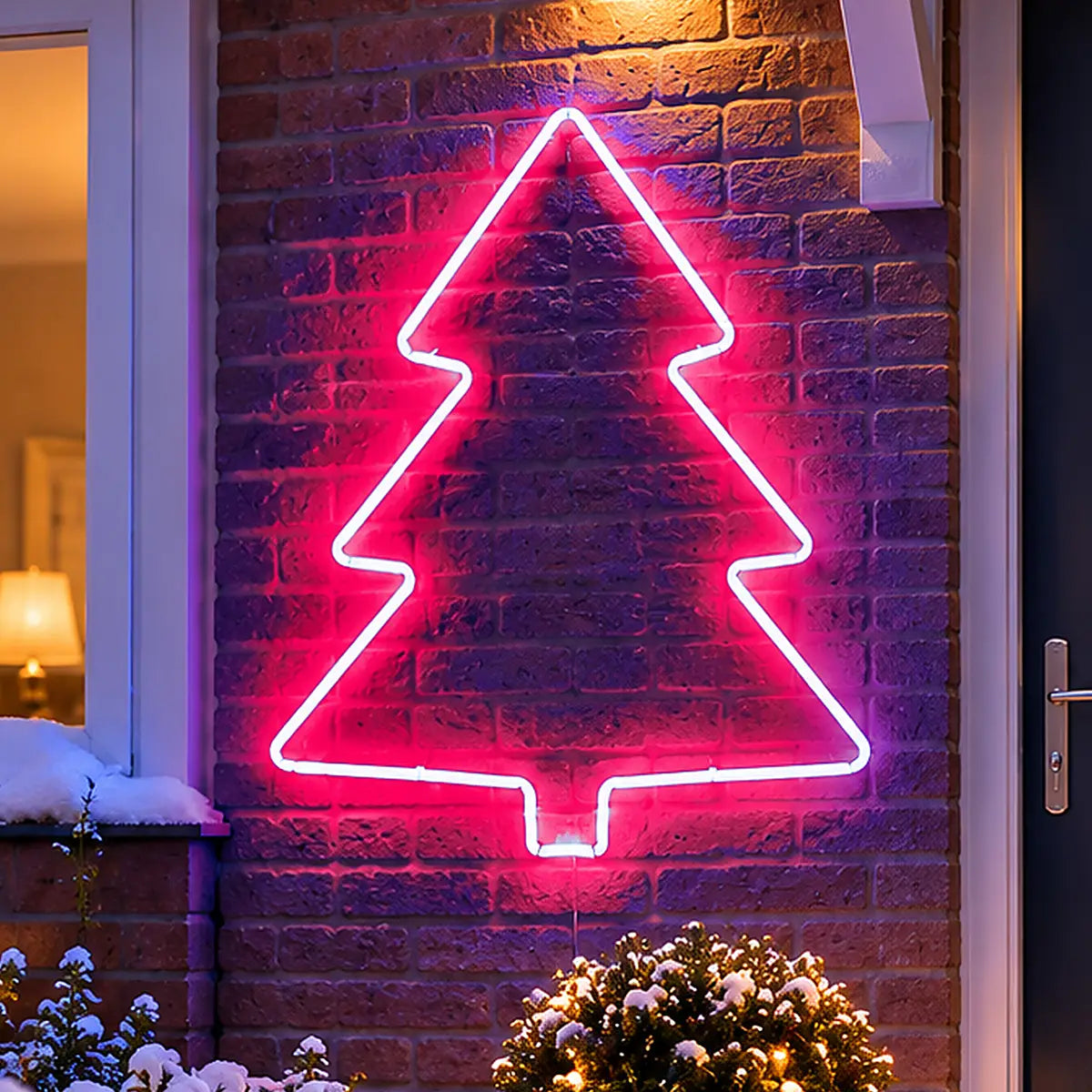 1.3m ConnectPro® Outdoor LED Neon Flex Christmas Tree Silhouette, Connectable