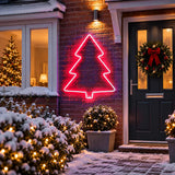 1.3m ConnectPro® Outdoor LED Neon Flex Christmas Tree Silhouette, Connectable