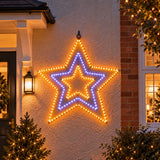 77cm Star Light Outdoor Christmas Silhouette Window Light