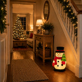 61cm Snowman Blow Mould Outdoor Figure Retro Christmas Light