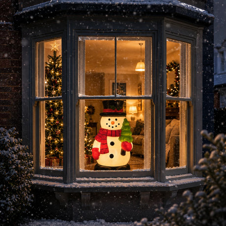 61cm Snowman Blow Mould Outdoor Figure Retro Christmas Light