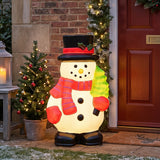 61cm Snowman Blow Mould Outdoor Figure Retro Christmas Light